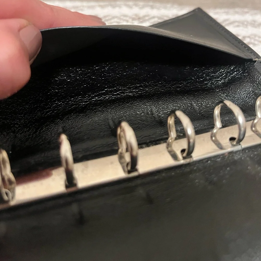 Vintage Burberry pocket planner